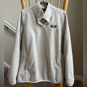 LARGE Women's L.L.Bean Sweater Fleece Pullover
